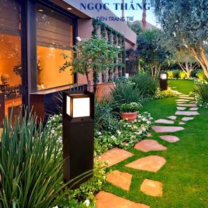 Đèn trụ sân vườn ngoài trời chống nước cao 60Cm Led 18W 220V DT19 Ngọc Thắng