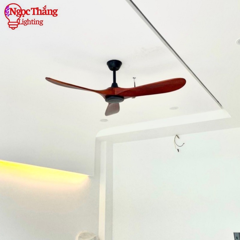 Quạt Trần 3 Cánh Gỗ Trang Trí Sảnh Phòng Khách Cao Cấp VF43 Ngọc Thắng (Kèm remote điều khiển từ xa) - Image 5