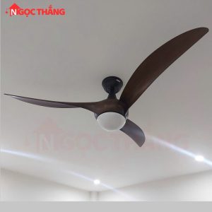Quạt Trần Đèn 3 Cánh 132cm Trang Trí Sảnh Phòng Khách Phòng Ngủ Cao Cấp VF430 Ngọc Thắng