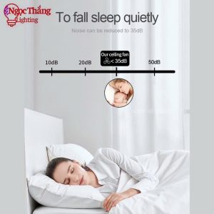 Quạt Trần Đèn Chùm 5 Cánh Lá Cọ Trang Trí Phòng Khách Bảo Hành 5 Năm 48KSP257 VF50 Ngọc Thắng - Ảnh 3