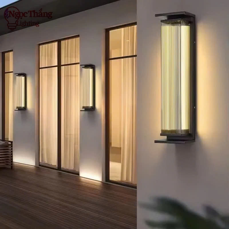 Đèn Led treo tường 70cm 50cm 35cm trang trí ngoài trời trong nhà mái hiên 220V VNT2663 Ngọc Thắng - Image 10