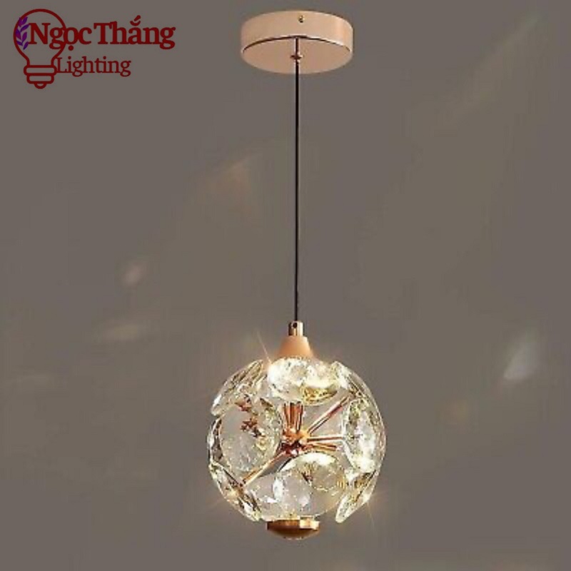 Đèn thả trần pha lê trang trí phòng ngủ phòng khách bàn ăn T2228/1 Ngọc Thắng - Image 9