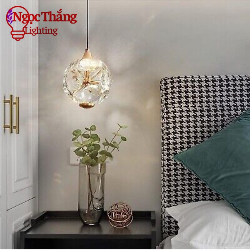 Đèn thả trần pha lê trang trí phòng ngủ phòng khách bàn ăn T2228/1 Ngọc Thắng - Image 8