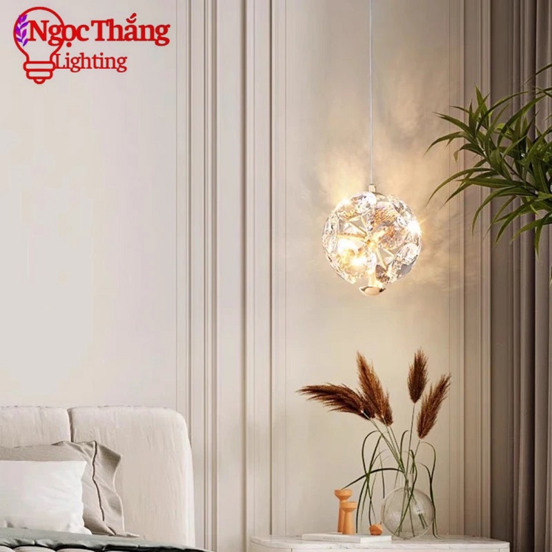 Đèn thả trần pha lê trang trí phòng ngủ phòng khách bàn ăn T2228/1 Ngọc Thắng - Image 13