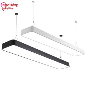 Đèn thả trần văn phòng 1m2 đủ kích thước Led 3 màu 50W Bảo hành 24 Tháng THCN218 Ngọc Thắng
