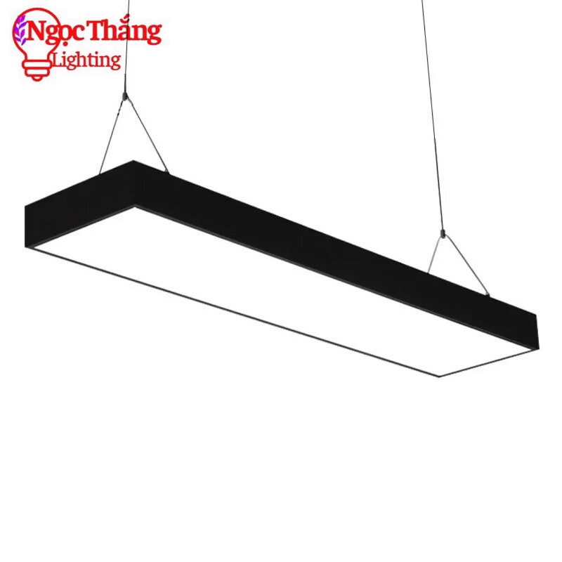 Đèn thả trần văn phòng 120cm x 20cm - Đèn thả hộp chữ nhật siêu sáng 70W 220V MS218 Ngọc Thắng - Image 11