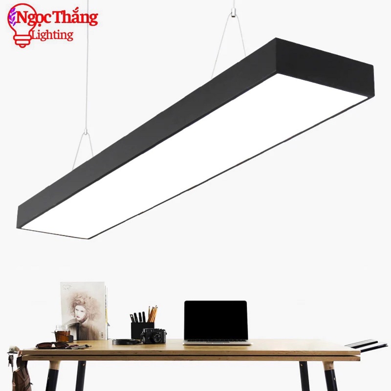 Đèn thả trần văn phòng 120cm x 20cm - Đèn thả hộp chữ nhật siêu sáng 70W 220V MS218 Ngọc Thắng - Image 6
