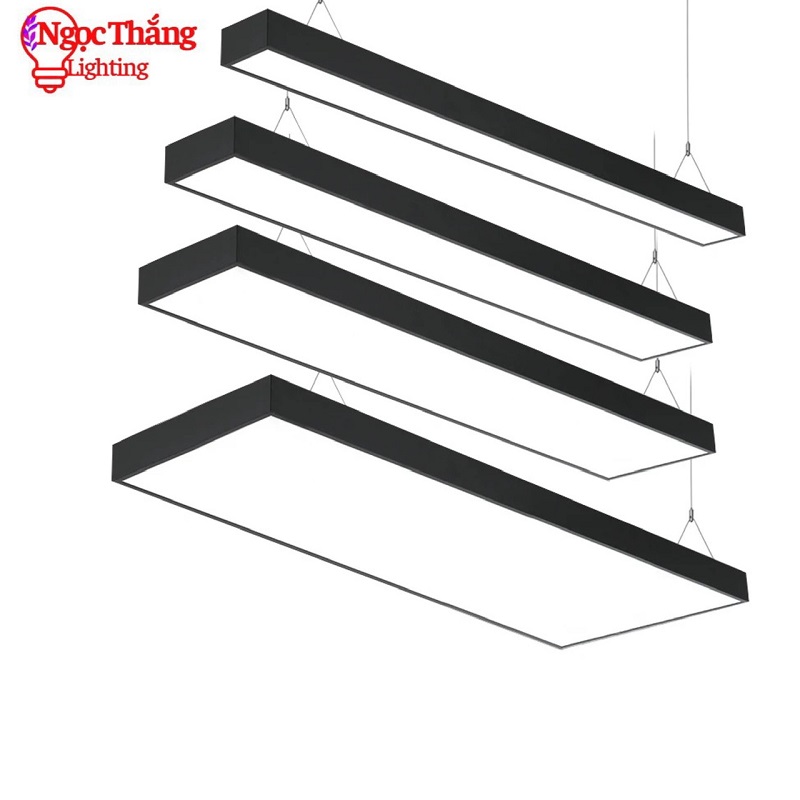 Đèn thả trần văn phòng 120cm x 20cm - Đèn thả hộp chữ nhật siêu sáng 70W 220V MS218 Ngọc Thắng - Image 16