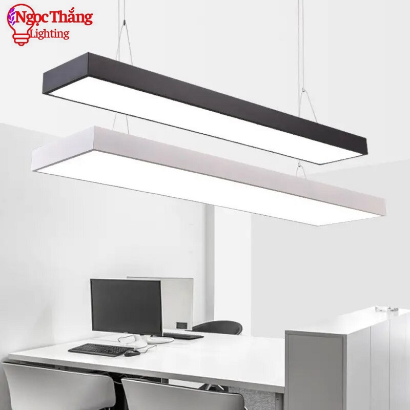 Đèn thả trần văn phòng 120cm x 20cm - Đèn thả hộp chữ nhật siêu sáng 70W 220V MS218 Ngọc Thắng - Image 15