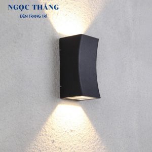 Đèn Led treo tường hắt tường 2 đầu trang trí ngoài trời trong nhà Led 10W 220V VNT121 Ngọc Thắng