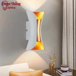 Đèn Led treo tường hắt tường trang trí ngoài trời trong nhà cầu thang Led 6W 220V VNT617A Ngọc Thắng