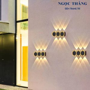 Alternative view of Đèn Led treo tường hắt tường 6 bóng ngoài trời trong nhà Led 6W 220V VNT6012 Ngọc Thắng