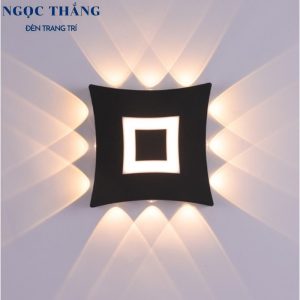 Alternative view of Đèn Led hắt tường treo tường gắn tường trang trí trong nhà ngoài trời 12 bóng Led 14W 220V VNT046A Ngọc Thắng