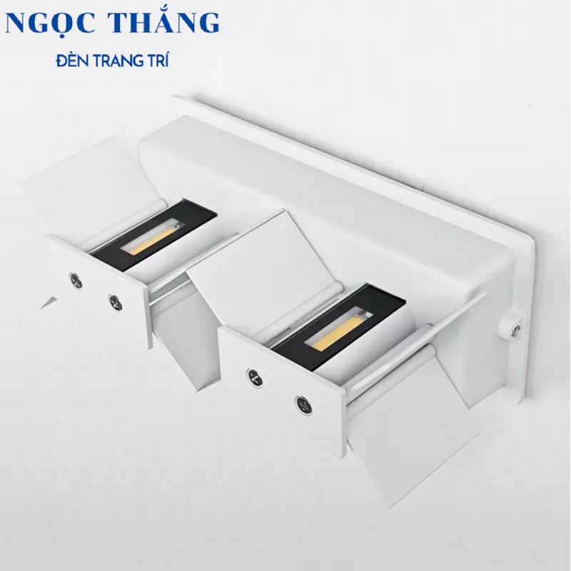 Đèn treo tường hắt tường trang trí trong nhà ngoài trời Led 20W VNT44/2A Ngọc Thắng - Ảnh 3