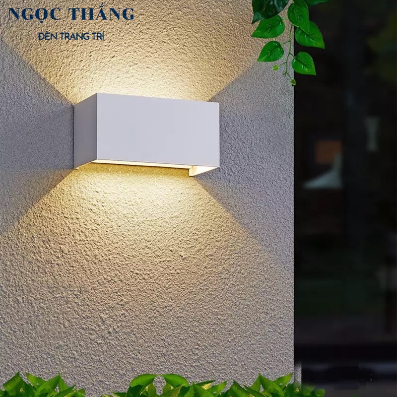 Đèn treo tường hắt tường trang trí trong nhà ngoài trời Led 20W VNT44/2A Ngọc Thắng