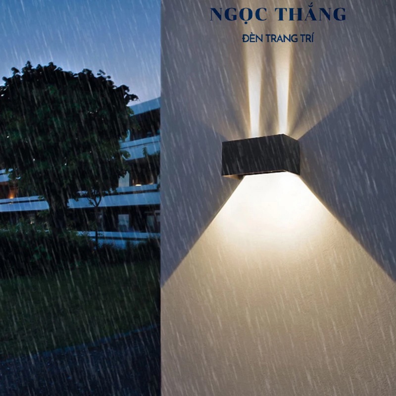 Đèn Led treo tường hắt tường trang trí trong nhà ngoài trời Led 20W VNT44/2B Ngọc Thắng