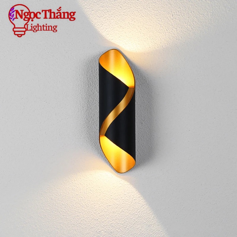 Đèn treo tường hắt tường trang trí ngoài trời cầu thang Led 10W 220V VNT2287 Ngọc Thắng - Ảnh 9