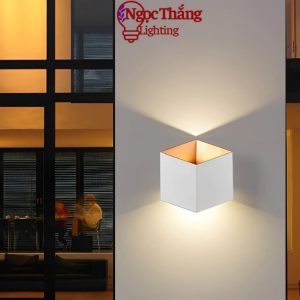 Đèn hắt tường treo tường trang trí ngoài trời cầu thang Led 6W 220V VNT030A Ngọc Thắng