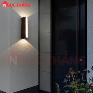 Đèn ốp tường hắt tường ngoài trời trang trí phòng khách cầu thang Led 18W 220V VNT76 Ngọc Thắng - Ảnh 5