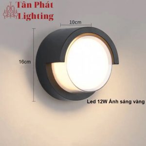 Alternative view of Đèn Led treo tường hắt tường trang trí ngoài trời trong nhà Led 10W ánh sáng vàng 220V VNT605A Ngọc Thắng