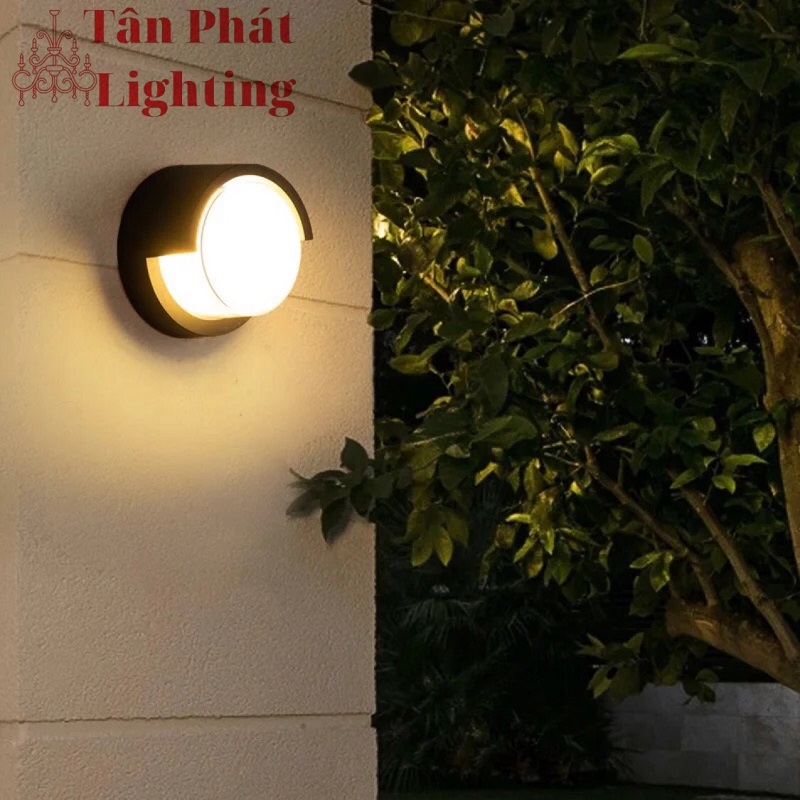 Đèn Led treo tường hắt tường trang trí ngoài trời trong nhà Led 10W ánh sáng vàng 220V VNT605A Ngọc Thắng