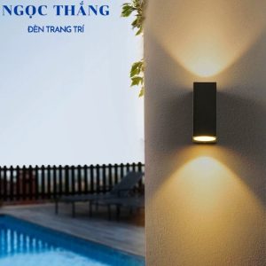 Đèn Led treo tường hắt tường trang trí ngoài trời trong nhà 2 đầu 10w 220v VNT612 Ngọc Thắng - Ảnh 7