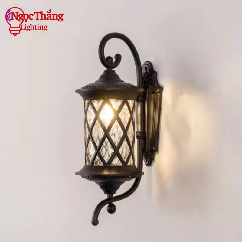 Đèn treo tường gắn tường ốp cột đèn trụ cổng ngoài trời 220V VNT8595 Ngọc Thắng - Ảnh 2