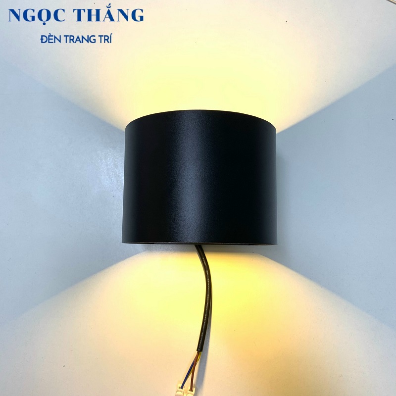 Đèn Led treo tường hắt tường ngoài trời trong nhà Led 10W 220V VNT2217 Ngọc Thắng
