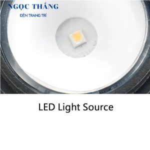 Đèn Led treo tường hắt tường hình tổ ong ngoài trời phòng ngủ phòng khách cầu thang 220V VNT6016 Ngọc Thắng - Ảnh 3
