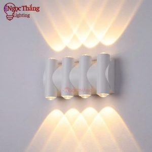 Alternative view of Đèn treo tường ngoài trời hắt 2 4 6 8 tia trang trí cầu thang Led 4W 220V VNT022/4B Ngọc Thắng