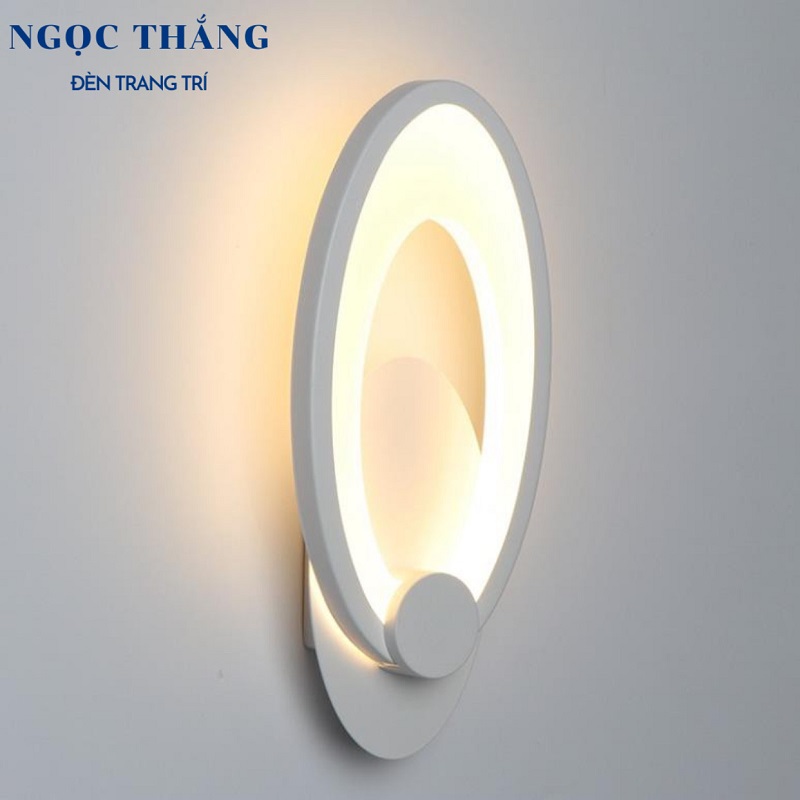 Đèn Led treo tường ốp tường trang trí trong nhà cầu thang ánh sáng vàng Led 8W 220V GT336 Ngọc Thắng