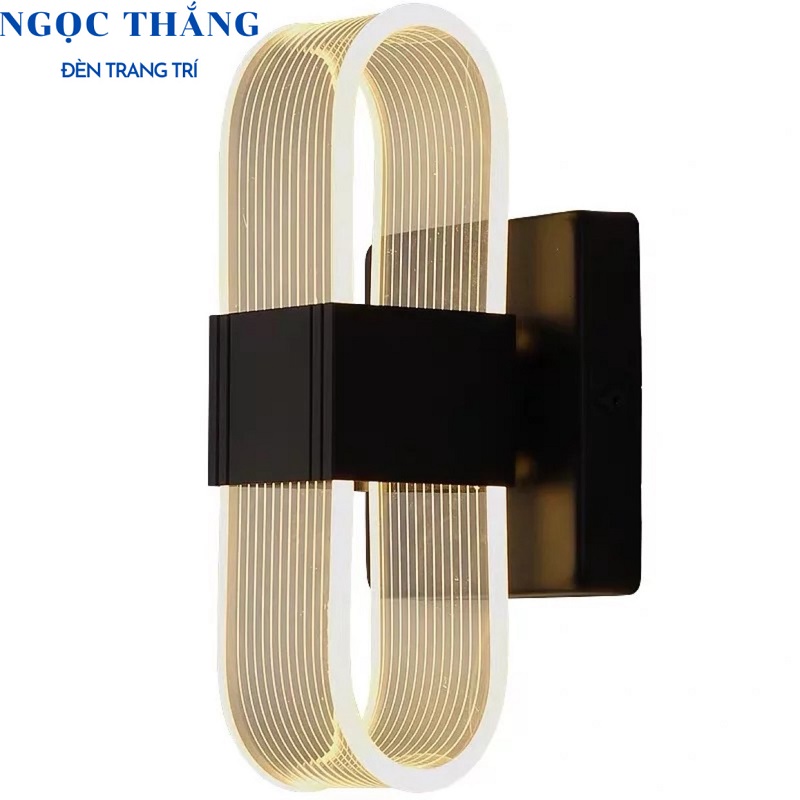 Đèn Led treo tường gắn tường trang trí phòng ngủ phòng khách cầu thang 8W Led 3 chế độ màu 220V GT467 Ngọc Thắng - Ảnh 8
