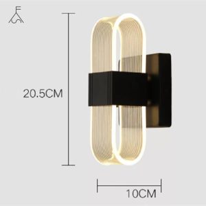 Alternative view of Đèn Led treo tường gắn tường trang trí phòng ngủ phòng khách cầu thang 8W Led 3 chế độ màu 220V GT467 Ngọc Thắng
