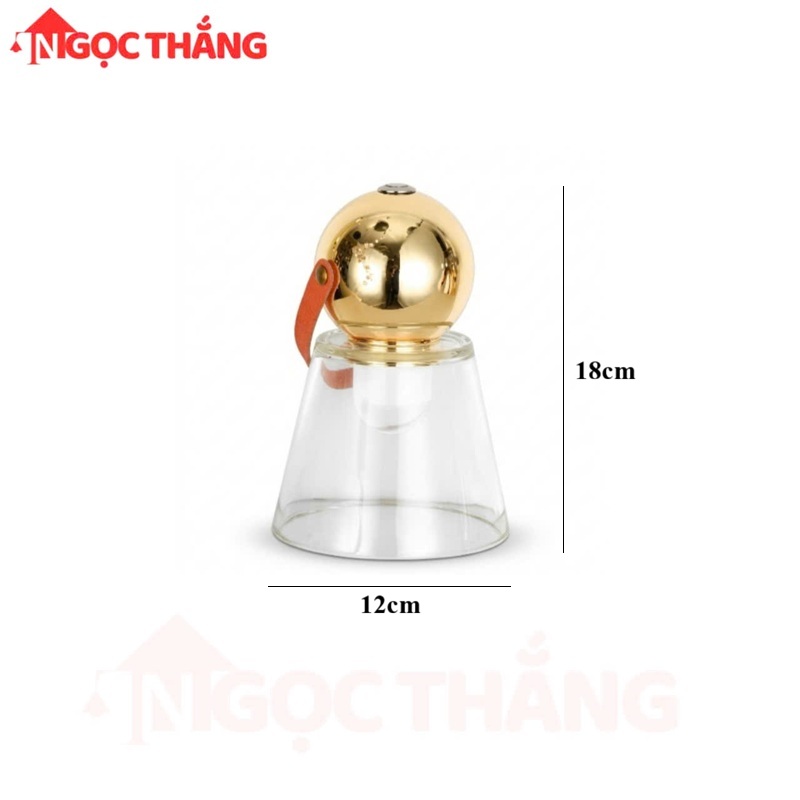 Đèn Bàn Led cảm ứng tăng giảm ánh sáng Sạc USB trang trí phòng ngủ đi cắm trại ĐB7727 Ngọc Thắng - Ảnh 3