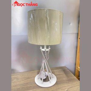 Alternative view of Đèn bàn Ø25cm x H55cm trang trí phòng ngủ phòng khách DB12 Ngọc Thắng (Kèm bóng 4W Led vàng)