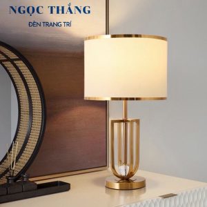 Đèn bàn đọc sách làm việc phòng ngủ phòng khách cao cấp ĐB5100A Ngọc Thắng (Tặng kèm một bóng Led Bulb 7W ánh sáng vàng)