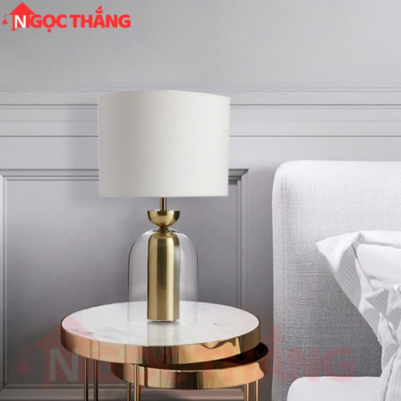 Đèn bàn trang trí phòng ngủ phòng khách 35cm cao 57cm DB141 Ngọc Thắng - Ảnh 9