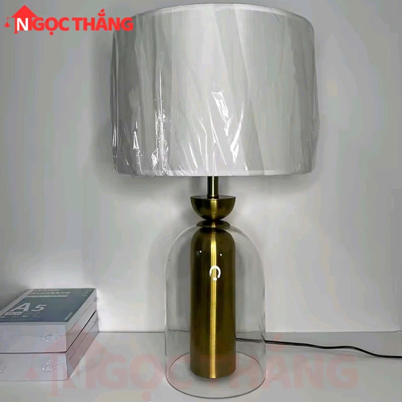 Đèn bàn trang trí phòng ngủ phòng khách 35cm cao 57cm DB141 Ngọc Thắng - Ảnh 3