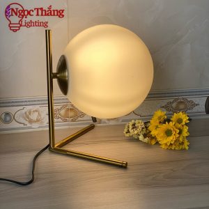 Alternative view of Đèn bàn trang trí phòng ngủ phòng khách cao cấp Led 9w ánh sáng vàng 220V E27 DBK02B Ngọc Thắng