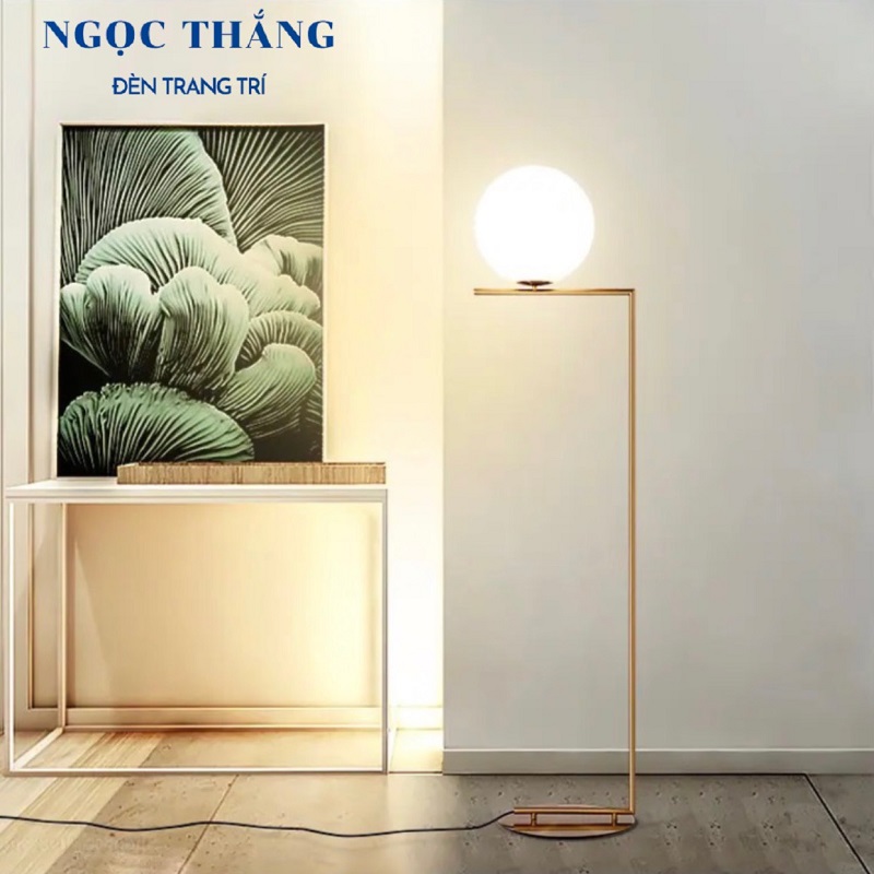 Đèn Cây Đứng Đèn Sàn Trang Trí Sofa Phòng Khách Phòng Ngủ Đọc Sách DBK02E Ngọc Thắng (Tặng kèm bóng Led 3 chế độ màu) - Ảnh 3