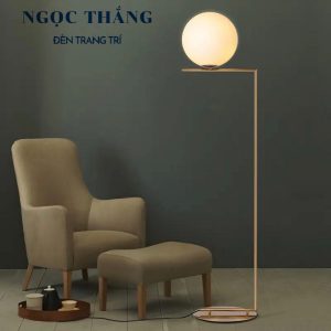Đèn Cây Đứng Đèn Sàn Trang Trí Sofa Phòng Khách Phòng Ngủ Đọc Sách DBK02E Ngọc Thắng (Tặng kèm bóng Led 3 chế độ màu)