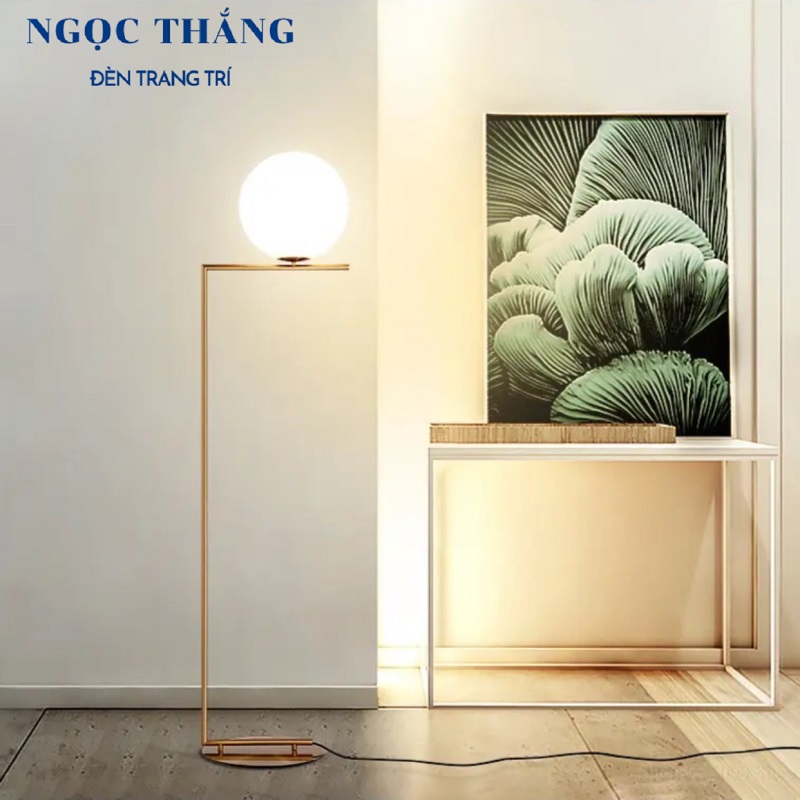 Đèn Cây Đứng Đèn Sàn Trang Trí Sofa Phòng Khách Phòng Ngủ Đọc Sách DBK02E Ngọc Thắng (Tặng kèm bóng Led 3 chế độ màu) - Ảnh 14