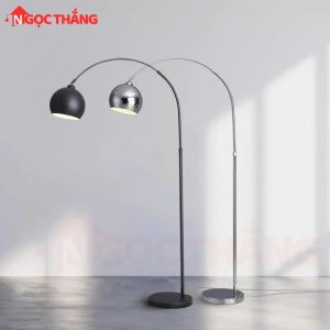 Alternative view of Đèn Cây Đứng Đọc Sách 170cm Trang Trí Phòng Khách Phòng Ngủ DD18B Ngọc Thắng Kèm Bóng Led Vàng 12W
