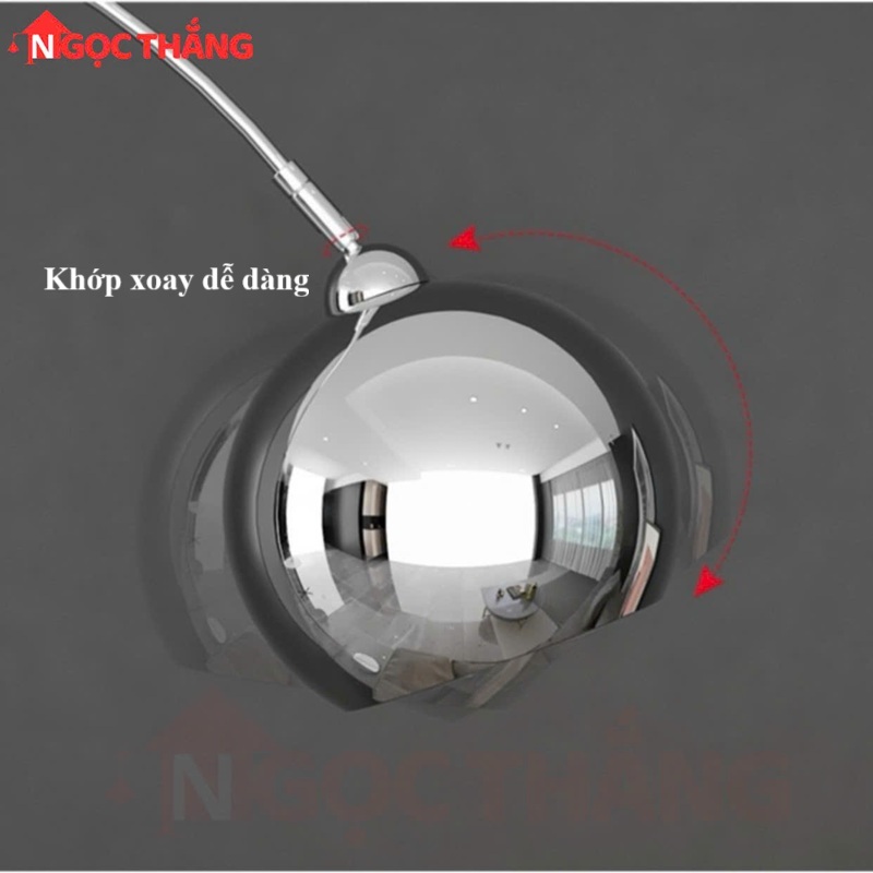 Đèn Cây Đứng Đọc Sách 170cm Trang Trí Phòng Khách Phòng Ngủ DD18B Ngọc Thắng Kèm Bóng Led Vàng 12W - Ảnh 9