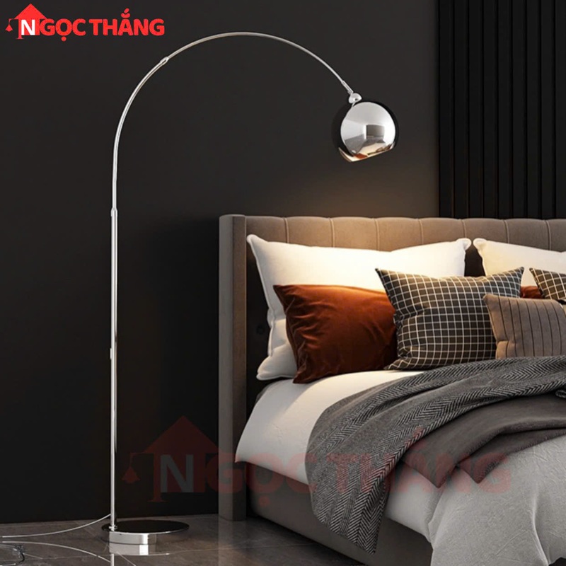 Đèn Cây Đứng Đọc Sách 170cm Trang Trí Phòng Khách Phòng Ngủ DD18B Ngọc Thắng Kèm Bóng Led Vàng 12W - Ảnh 17