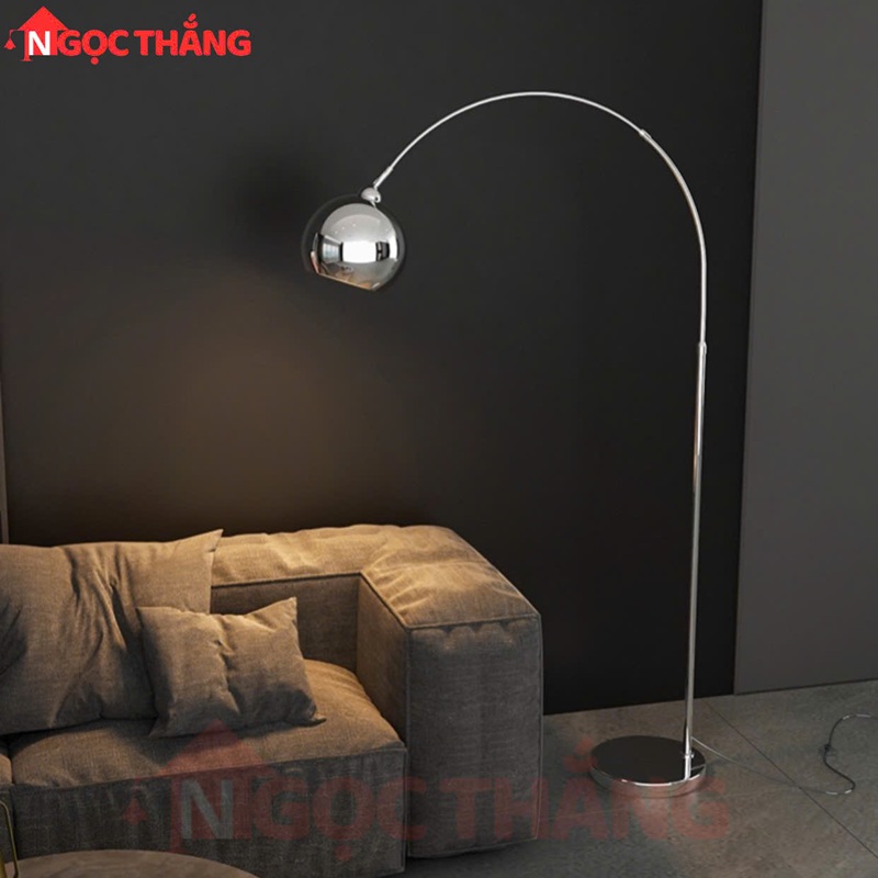 Đèn Cây Đứng Đọc Sách 170cm Trang Trí Phòng Khách Phòng Ngủ DD18B Ngọc Thắng Kèm Bóng Led Vàng 12W - Ảnh 15