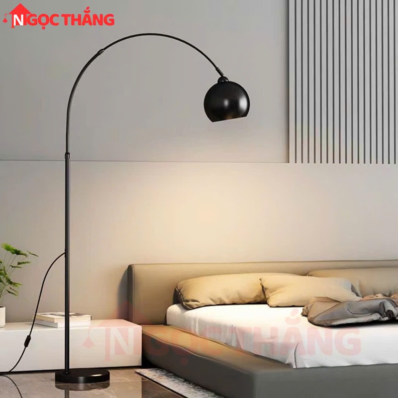 Đèn Cây Đứng Đọc Sách 170cm Trang Trí Phòng Khách Phòng Ngủ DD18B Ngọc Thắng Kèm Bóng Led Vàng 12W - Ảnh 7