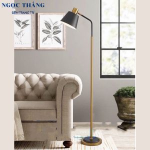 Alternative view of Đèn Cây Đứng Đọc Sách Trang Trí Phòng Khách Phòng Ngủ ĐB6085B Ngọc Thắng (Tặng kèm một bóng Led Bulb 12W ánh sáng vàng)