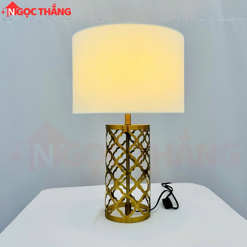 Đèn Led để bàn đọc sách làm việc phòng ngủ phòng khách cao cấp DB42 Ngọc Thắng (Tặng kèm một bóng Led Bulb 9W ánh sáng vàng)