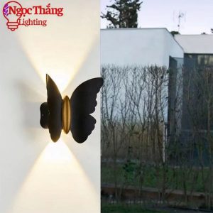Đèn Led treo tường Hình Bướm Hoa Lá hắt tường trang trí ngoài trời trong nhà 220V VNT6030 Ngọc Thắng - Ảnh 8